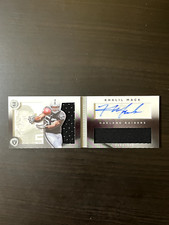 Khalil Mack 2014 Playbook Rookie Relic Autograph Booklet 052/299 JERSEY NUMBER