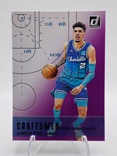 LaMelo Ball 2022-23 Donruss Basketball Craftsmen PURPLE PRESS PROOF