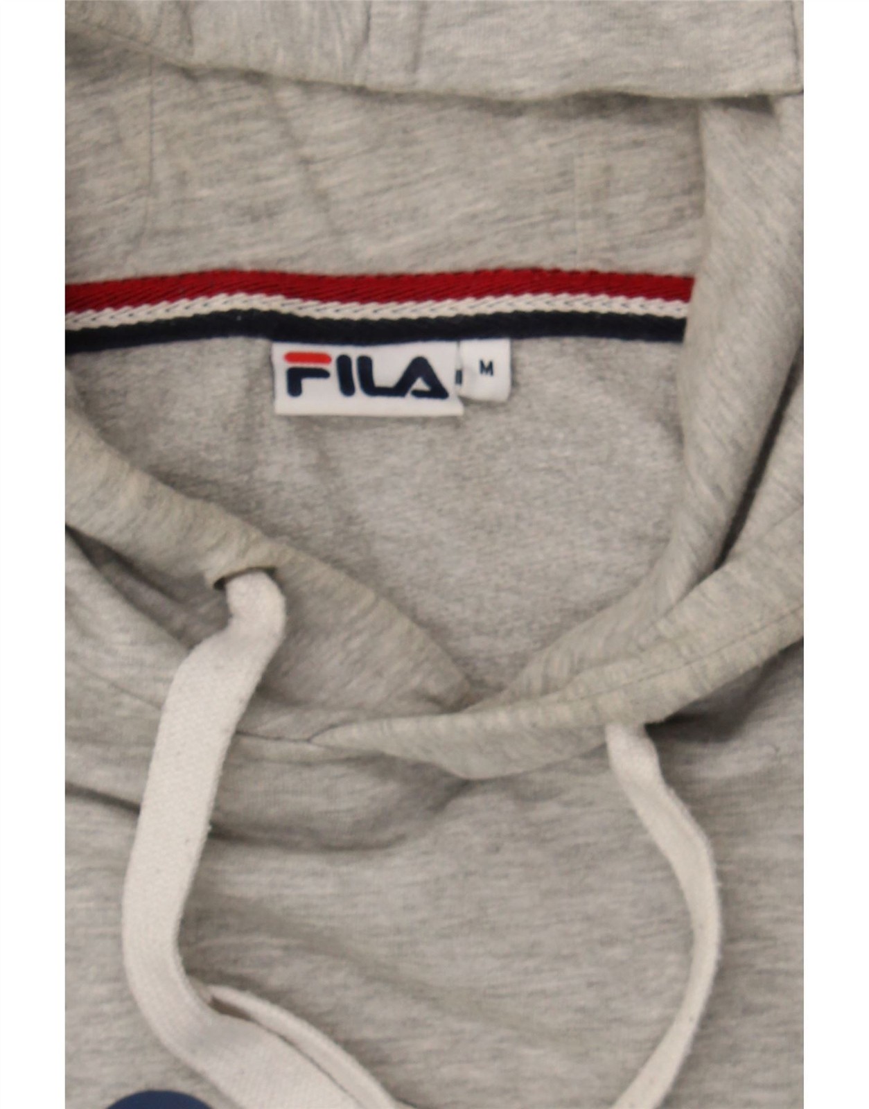 FILA Maglione Uomo Grafico con Cappuccio Medium Grigio Cotone DC73