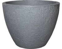 PflanzküBel Geli Stone Kunststoff Ø 50 Cm H 38 Cm Grau