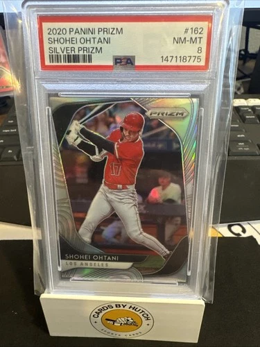 2020 Prizm Silver Prizm Shohei Ohtani #162 PSA 8