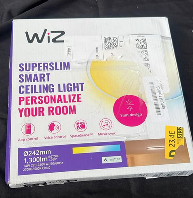 WiZ Tunable White Superslim Smart Connected WiFi Deckenleuchte