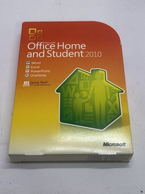 Microsoft Office Home and Student 2010 Software for Windows (79G-02144)