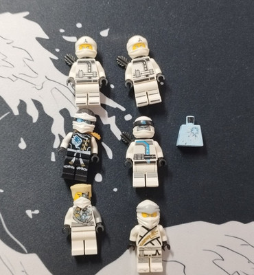 LEGO Ninjago Zane Figuren Sammlung Konvolut