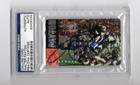 WALTER PAYTON AUTOGRAPH AUTO PSA/DNA CERT 10 YEAR ANN 1985 SUPER BOWL BLUE INK
