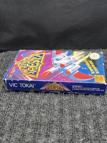 Terra Cresta (Nintendo NES, 1989) COMPLETE CIB Box Manual Inserts Authentic 