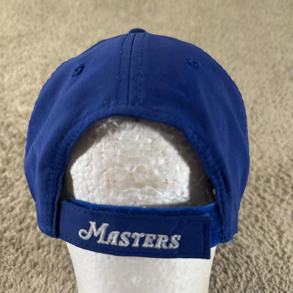 Gorra de golf Masters Tournament con correa trasera azul blanco Augusta National para hombre Foto 3 de 4