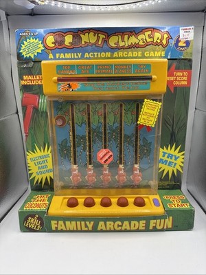 VTG 1991 Tiger Electronics Coconut Climbers Tabletop Arcade Game Untested NEW
