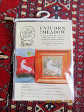 Wessex Collection Kit Unicorn in a Meadow Tapesty Kit 5" x 5"
