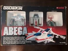 Godaikin Super Robot ABEGA Alpha, Beta,  & Gamma Robots Bandai Vintage 1984