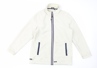 Aigle Herrenjacke weiß - Größe 44, Freizeit Reißverschluss