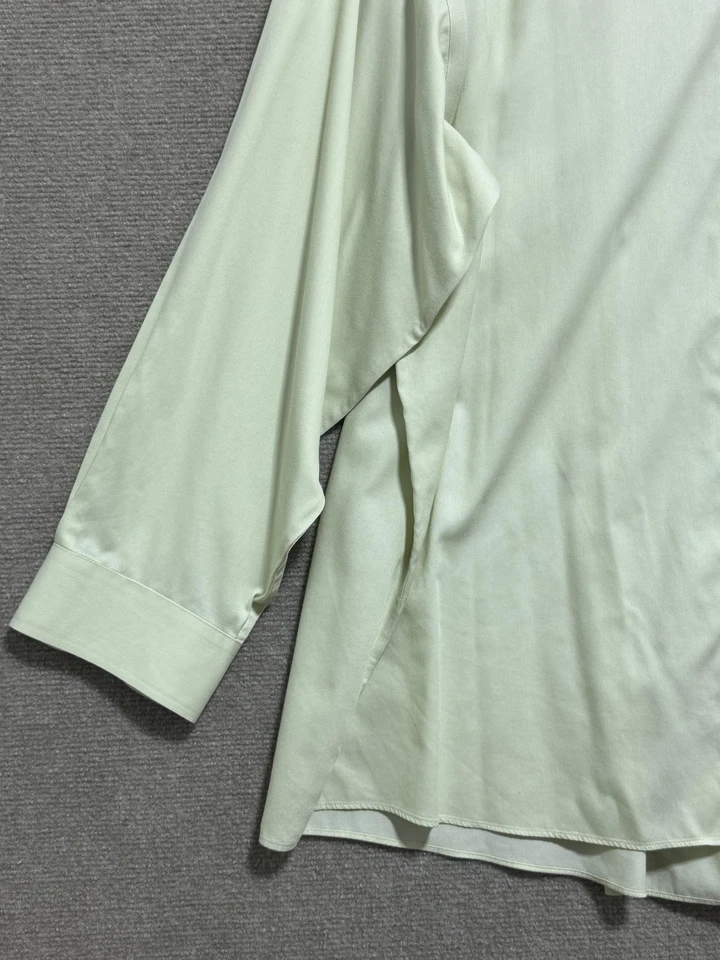 Camisa Roundtree & Yorke Etiqueta Dorada Para Hombres 20 Altos Calce Clásico Vestido Abotonado Foto 3 de 4