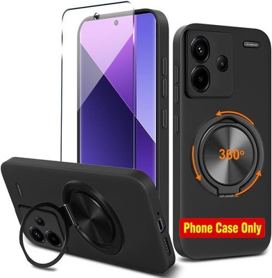 For Xiaomi Redmi Note 13 Pro Plus 5G Case with Screen Protector, Ring Holder, Ki