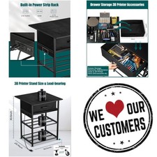 Multi-Functional 3D Printer Stand - Filament Storage Shelf**