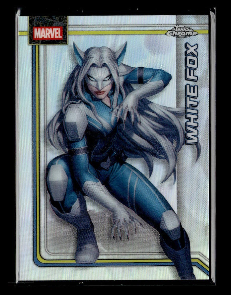 2026 Topps Chrome Marvel White Fox #196 Refractor