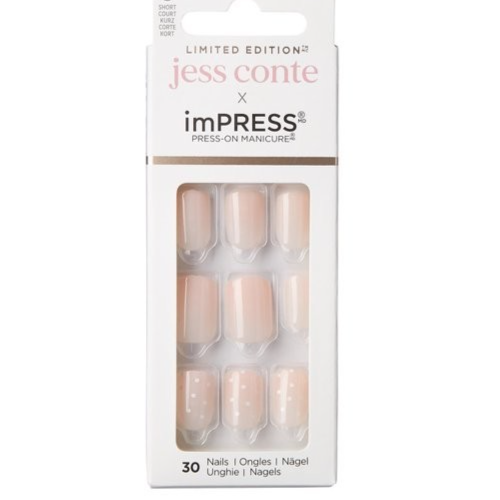 KISS IMPRESS PRESS ON FALSE NAILS ONE STEP MANICURE  1218  LIMITED EDITION