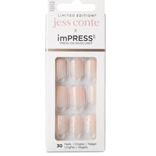 Image of KISS IMPRESS PRESS ON FALSE NAILS ONE STEP MANICURE  1218  LIMITED EDITION