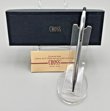 Cross Century Luxurious Chrome Ballpoint Pen 3502 Box, Manual     NO ENGRAVING
