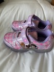 Disney Princess Light Up PinkPurple Sneakers Toddler Size 12 Excellent Condition