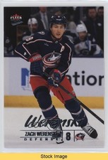 2024-25 Upper Deck Fleer Ultra Silver Foil Zach Werenski #140 READ ex5