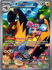 Iono's Kilowattrel Holo Illustration Rare SV09: Journey Together 163/159 LP on eBay