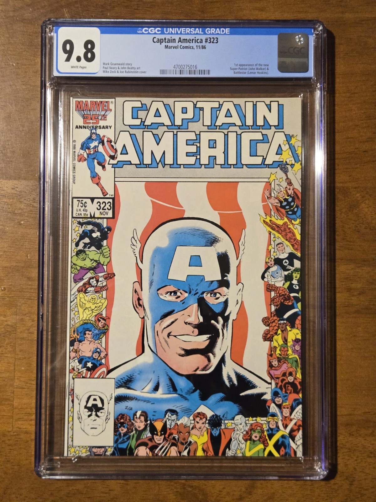少年漫画 Captain America #323 Captain America #323 Value - GoCollect