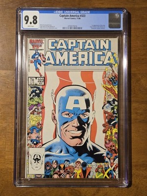 Captain America #323 CGC 9.8 November 1986