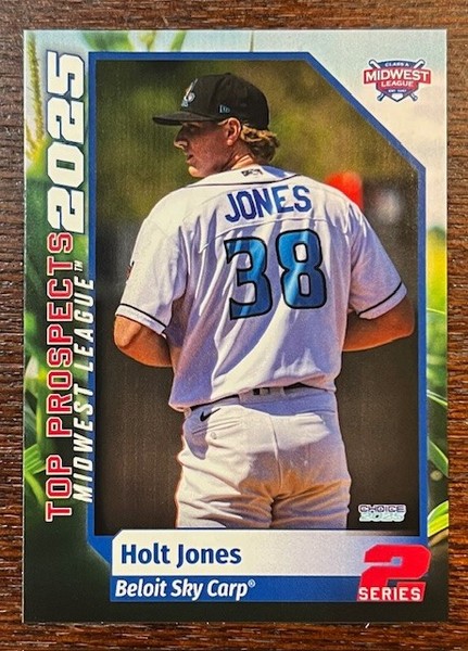 2025 Choice Midwest League MWL Top Prospects Set Serie 2 Cartas - Tú eliges
