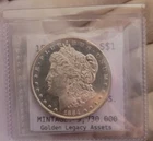 1884 O Morgan Dollar $1 - Gem MS++ DMPL DPL, Cameo Fields - Sealed Flip PQ++ #81