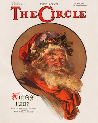 The Circle, Xmas (1907) by Joseph Christian Leyendecker 8x10 Art Print 8''x10''