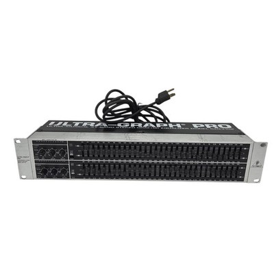 Behringer Ultra-Graph Pro GEQ3102 Ultra-Musical 31-Band Graphic Equalizer READ