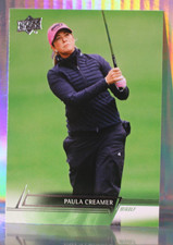 Paula Creamer Upper Deck Golf Trading Card #8 LPGA Tour Golfer 2024
