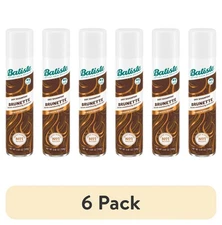 Batiste Dry Shampoo Brunette (6 pack) 4.23 oz /  200 ml EACH Bottle