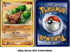 2007 Pokemon, Diamond & Pearl, #71/130 Bonsly Lv. 6, Common (b)