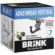 Brink Anhängerkupplung vert. abn. für Ford Mustang Mach-E ab 21 + 13polig spezi.