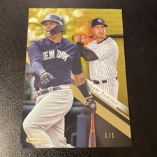 Gary Sanchez 1/1 2019 Topps Gold Label #43 Class 3