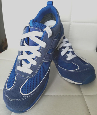 Superfit Gore-Tex Sneaker Schuhe Dame Kind Leder WMS mittel IV blau Größe 37 neu