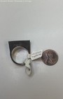 NWT Lia Sophia Silver Tone Faux Stone Geometric Ring & Heart Charm Bracelet 24g — photo 2
