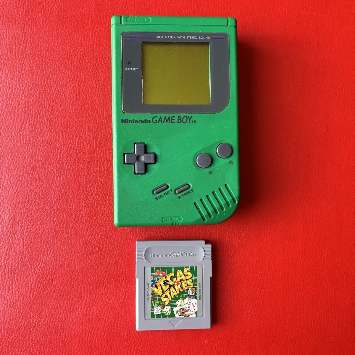Nintendo Game Boy Original DMG-01 Console Play It Loud GREEN - 100