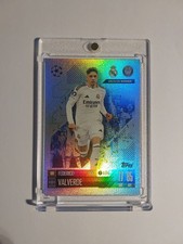Topps Match Attax 2024-25 Federico Valverde Real Madrid Parallel Refractor Rare