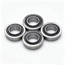Replacement 4 Wheel Bearings Fits for John Deere AM127304 AM35443 Sealed Durable