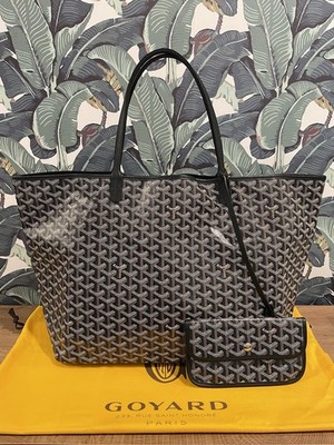 バッグ GOOARD SAINT LOUIS GM NOIR Goyard Saint Louis/St. Louis GM Black/Black Goyardine | eBay
