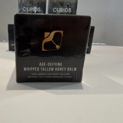 Cupids Age-Defying Whipped Tallow Honey Balm for Face, Nourishing Moisturizer