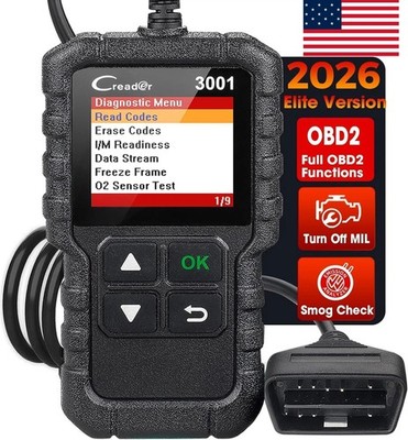 LAUNCH CR3001 OBD2 Scanner Engine Fault Code Reader Diagnostic for All OBDII