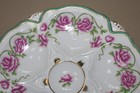 Vintage Oyster Plate 9” Floral 5 Well Plus Sauce Well Gold Trim Limoges — photo 2