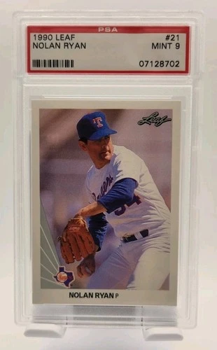 1990 Leaf - Nolan Ryan #21 PSA 9