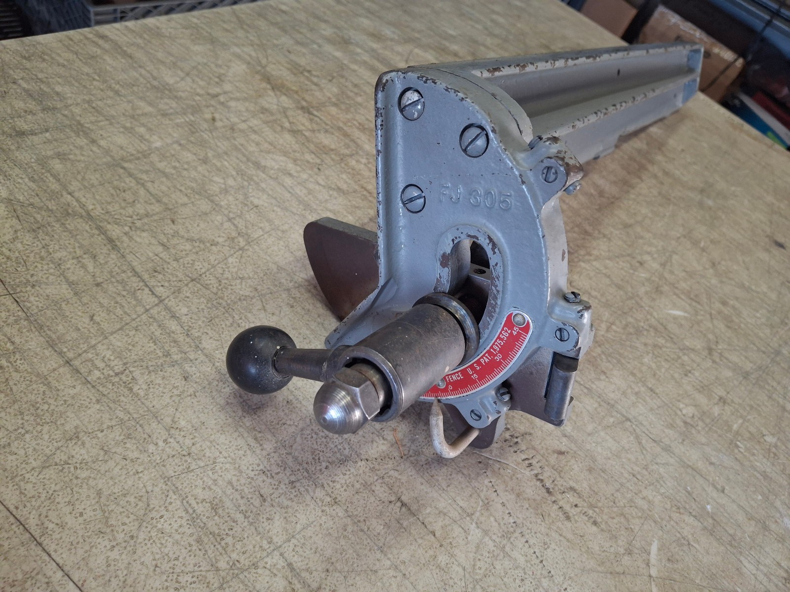 Vintage Delta Milwaukee Homecraft 4 in. Wood Jointer Parts - Fence "auto-set"