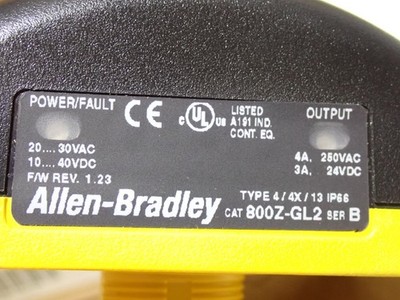 【動作確認済】サイレントグリス Silent Gliss リモコン 通電OK Allen Bradley 800Z-GL2 Zero-Force Touch Button - Series B for sale