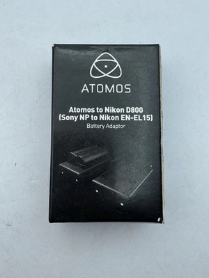 Atomos To Nikon D800 Sony NP To Nikon EN-EL15 Battery Adapter