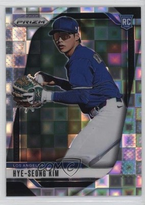 2025 Panini Prizm Premium Box Set /199 Hyeseong Kim Hye-Seong #72 Rookie RC 15bk